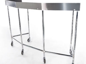 MESA DE RIÑON CROMADA