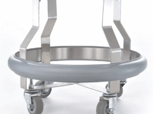 PORTACUBETA DE PATADA INOXIDABLE (SIN CUBETA) PRCBINX