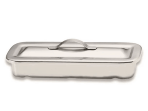 Charola para Catéter e Instrumental con Tapa 230 x 130 x 50 mm MGT-0156