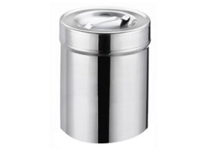 MGT-0395 RECIPIENTE CON TAPA PARA ALGODON 102 X 130 MM