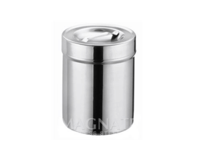 RECIPIENTE CON TAPA PARA ALGODON 90 X 111 MM - MGT-0393
