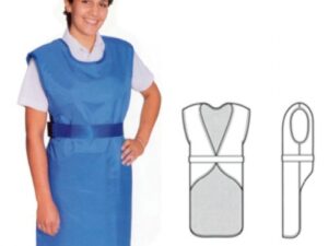 MANDIL EMPLOMADO PARA RAYOS X CON VELCRO MARCA SHIELDING JDS536