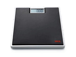 BASCULA DIGITAL DE PISO CLARA NEGRO 150 Kg Div100g SECA 803-21