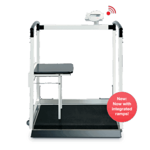 BASCULA DIGITAL DE PLATAFORMA 360kg Div 100g TARA AUTO-HOLD BMI MULTIFUNCIONAL. SECA 684