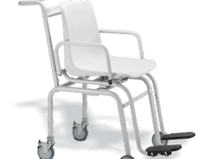 BASCULA DIGITAL SILLA CON RUEDAS PIERNERA DE PLASTICO 200kg Div 100g TARA AUTO-HOLD. SECA 952
