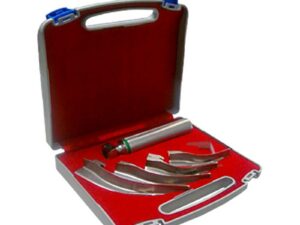 ESTUCHE DE LARINGOSCOPIO MCINTOSH 4 HOJAS FIBRA OPTICA H2-692
