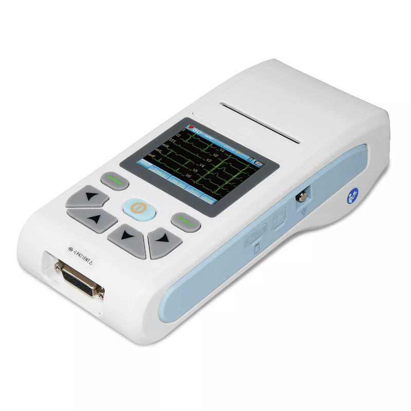 Electrocardiógrafo portátil de 1 canal, Pantalla ECG