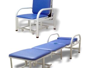 SILLA - CAMA PLEGABLE PARA ACOMPAÑANTE ESMALTADA - SIL083