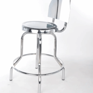 BANCO TUBULAR CROMADO CON RESPALDO – BNTCRES