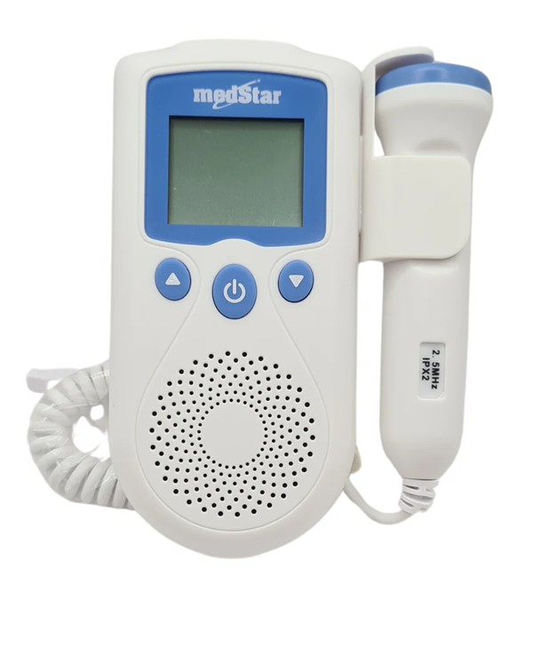 DOPPLER FETAL MEDSTAR AUTOMATICO AZUL ACU-AD50D-A