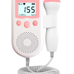Doppler fetal Medstar con detección automática de frecuencia cardiaca color rosa ACU-AD50D-R