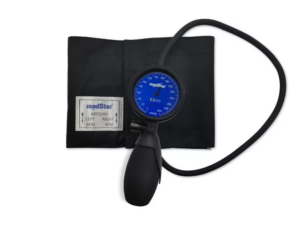 ESFIGMOMANOMETRO ANEROIDE MEDSTAR PLATINUM NEGRO SLI-HS-201U