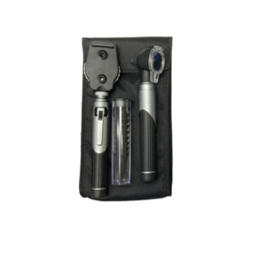 ESTUCHE DE OFTALMOSCOPIOS OTOSCOPIO MEDSTAR, NEGRO SWZ-34.09.049-N