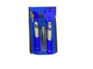 ESTUCHE DE OFTALMOSCOPIOS Y OTOSCOPIO MEDSTAR AZUL SWZ-34.09.049-A