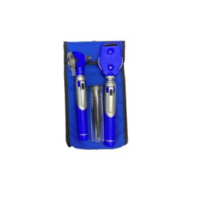 ESTUCHE DE OFTALMOSCOPIOS Y OTOSCOPIO MEDSTAR AZUL SWZ-34.09.049-A