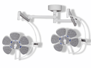 LAMPARA PARA QUIROFANO DOBLE LED DE TECHO LIAISON MN-LED05+05