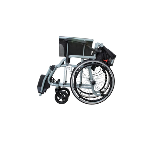 SILLA DE RUEDAS DE ACERO, RESPALDO, PLEGABLE SPEEDY SP7063 (1)
