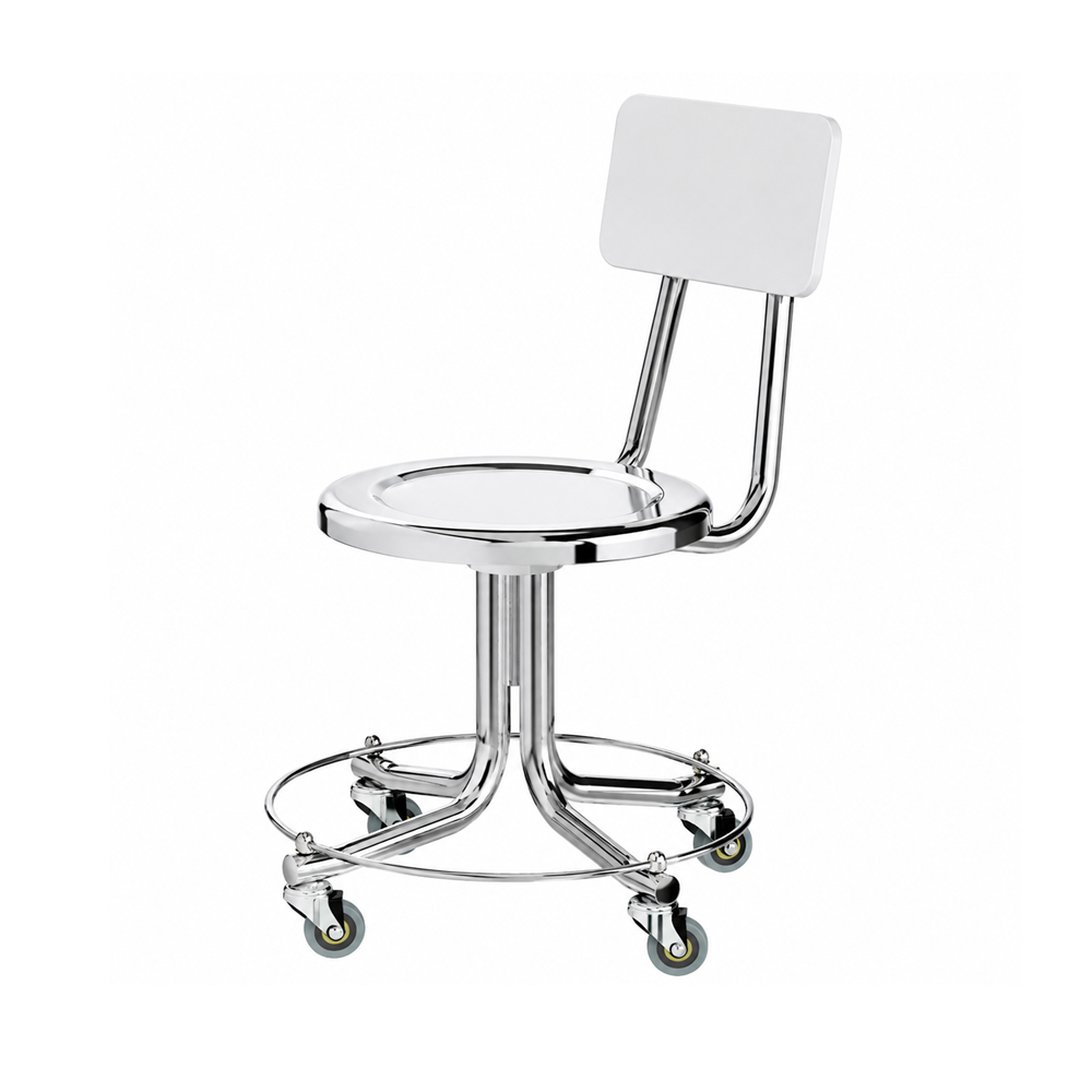 BANCO GRAND PLUS CON RESPALDO INOXIDABLE T201 BNGRI