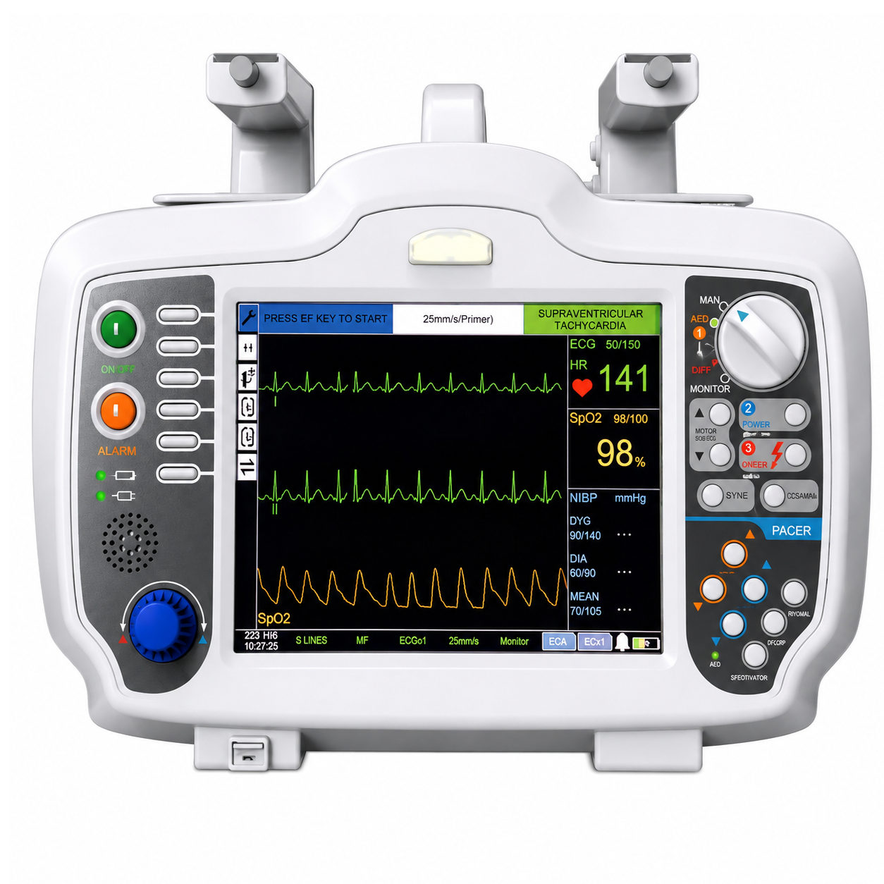 DESFIBRILADOR BIFÁSICO MANUAL CONTEC DM-7000