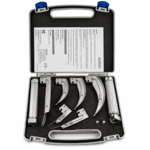 ESTUCHE DE LARINGOSCOPIO HEMCO COMBIMED CON 6 HOJAS