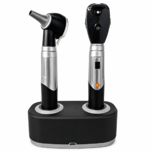 SET RECARGABLE DE OTOSCOPIO Y OFTALMOSCOPIO CHECKATEK TP312C2
